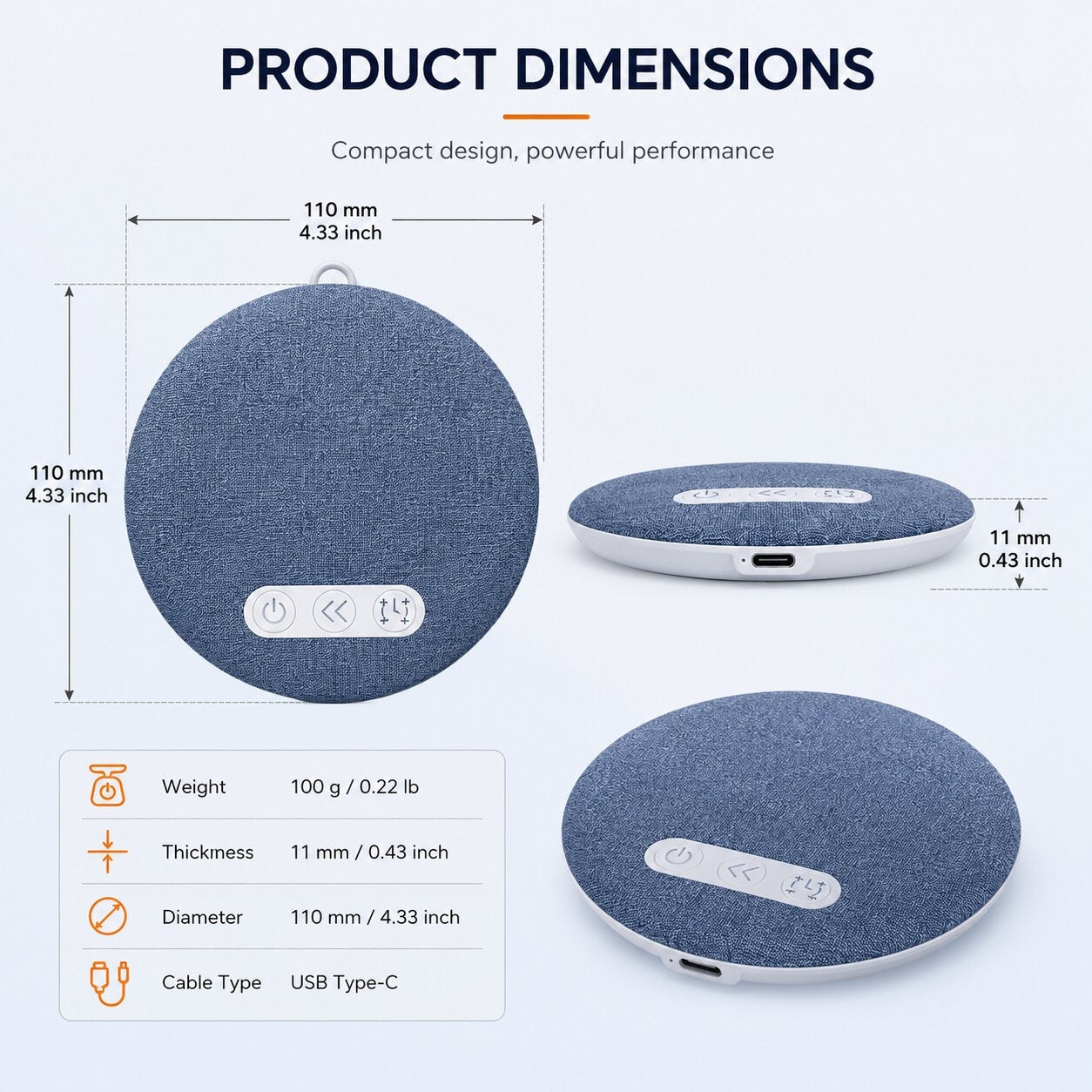 Under Pillow Bluetooth Speaker