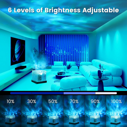 CelestiWave™ Premium Aura Light Projector Lamp