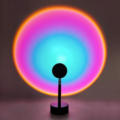 LumaSphere™ Premium 16-Color Ambient Glow Projector with Remote Control