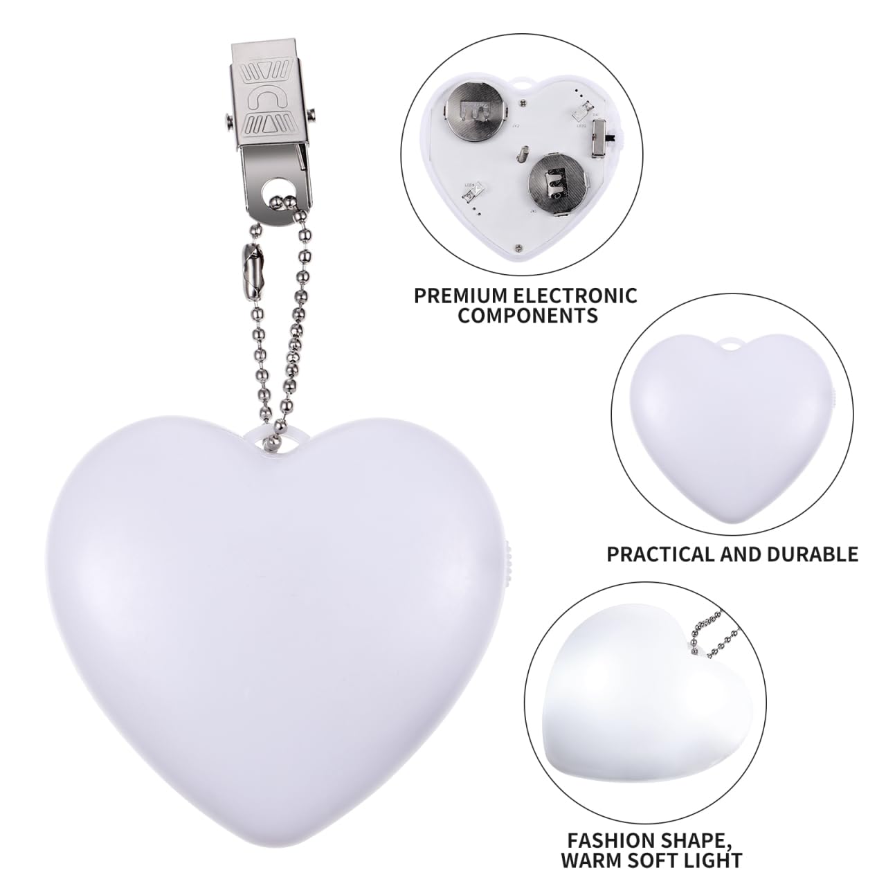 GlowHeart™ Rechargeable Handbag Light