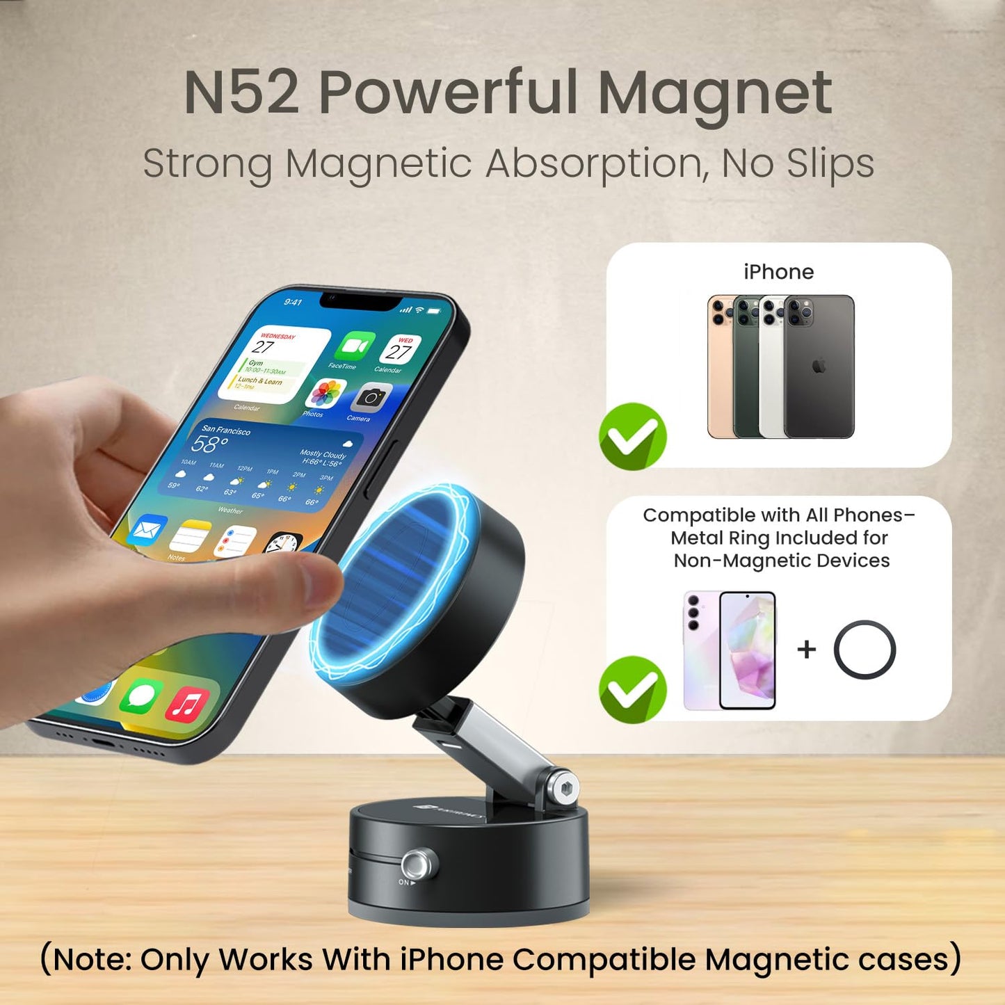 MagSnap 360° Phone Holder