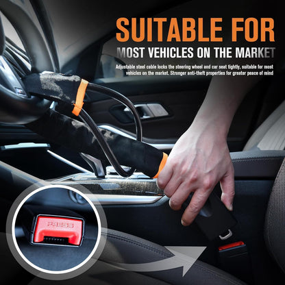 SteerShield™ Anti-Theft Chain Steering Lock