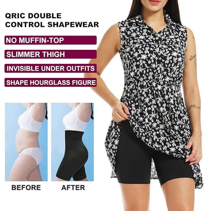 4-in-1 Shaper - Quick Slim Shaper for Tummy, Thighs, Hips, Back [COOL & BREATHABLE]