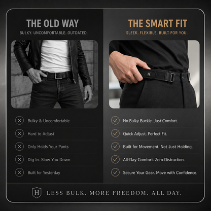 ZeroBuckle™ Tactical Elastic Belt (Pack of 2)