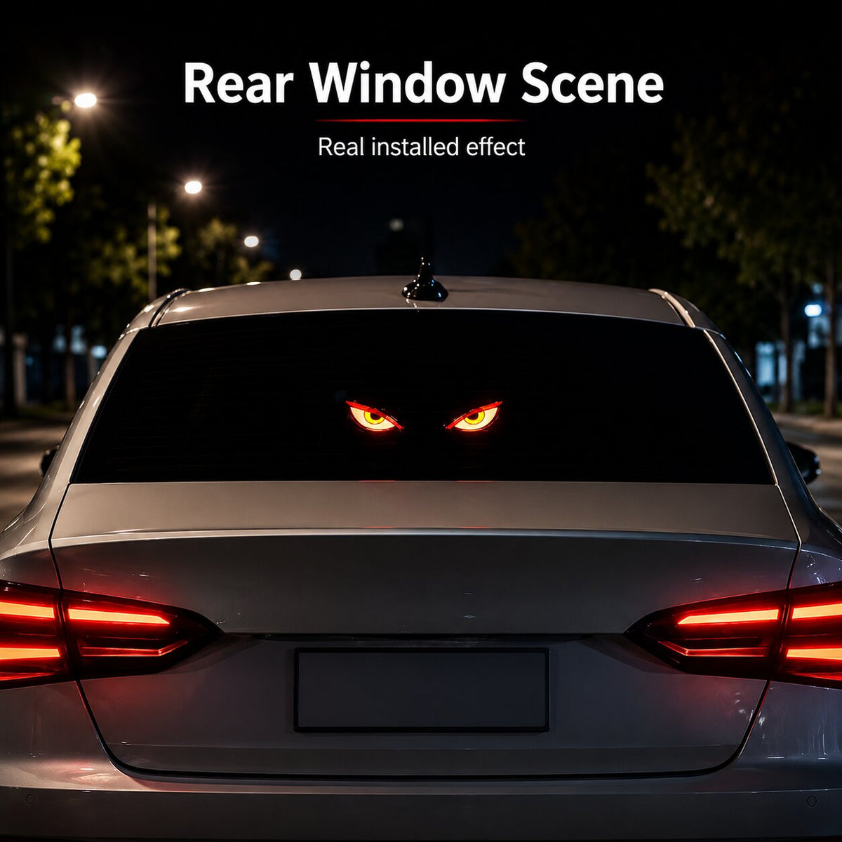 Devil Eye Solar Car LED Light