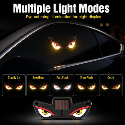 Devil Eye Solar Car LED Light