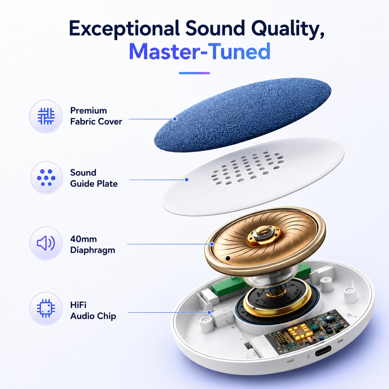 Under Pillow Bluetooth Speaker