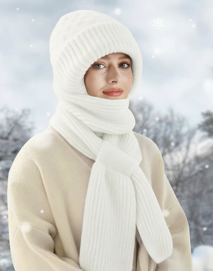 Integrated Ear Protection Windproof Cap Scarf