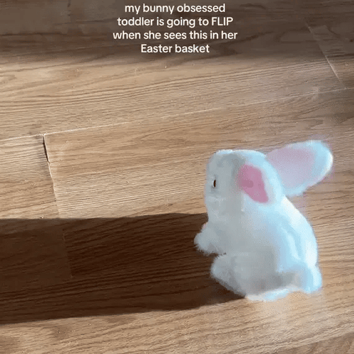BinkyBunny™ Jumping Rabbit Toy