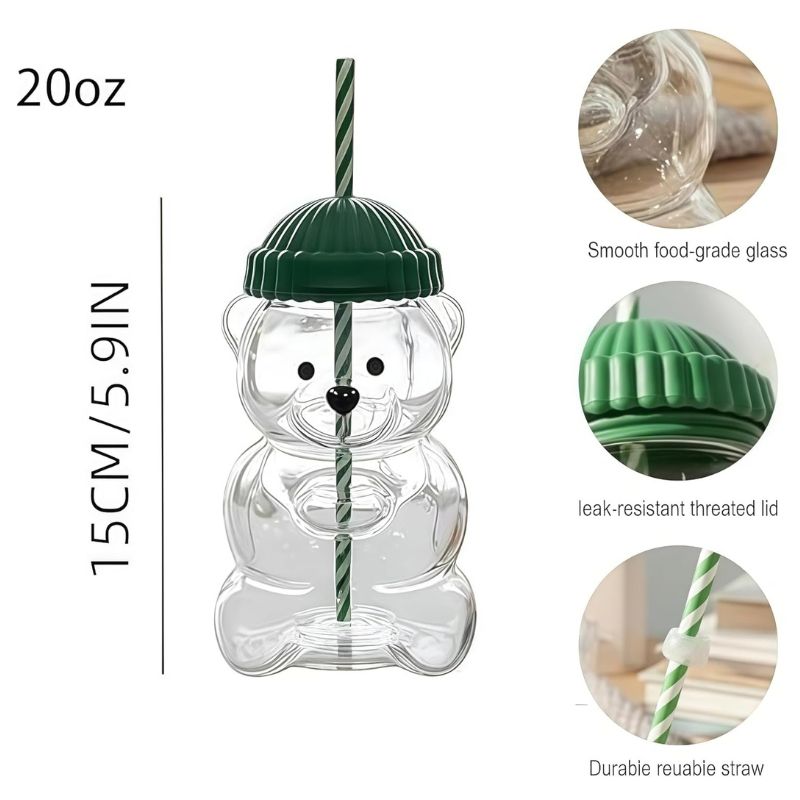 Bear Glass Tumbler