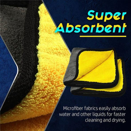 Super Water Absorbing Microfibre towel 650 GSM for Home & vehicle (Pack of 5)