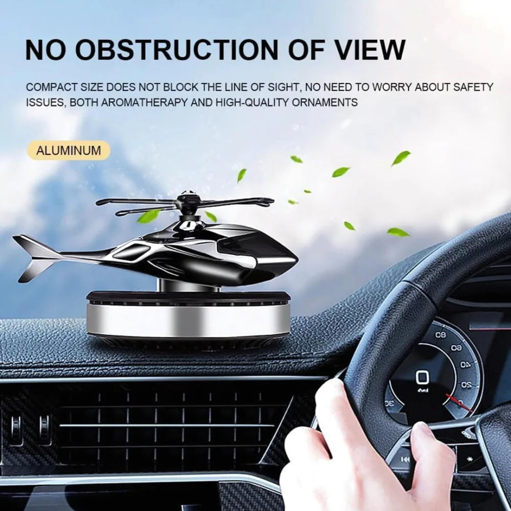 Solar Helicopter Car Air-freshner